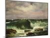 The Wave-Gustave Courbet-Mounted Photographic Print