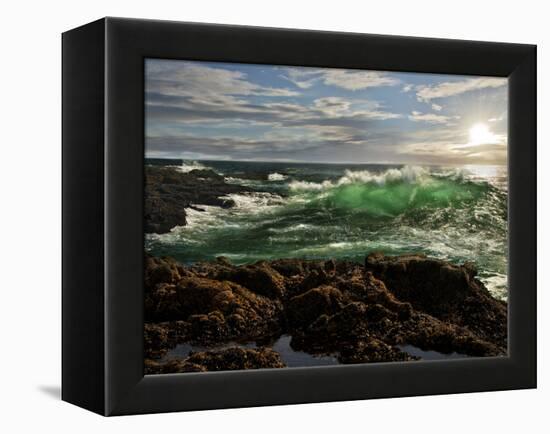 The Wave-Natalie Mikaels-Framed Premier Image Canvas