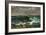 The Wave-Gustave Courbet-Framed Giclee Print