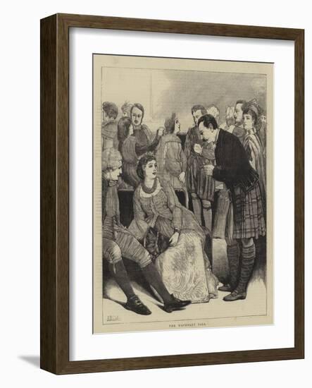 The Waverley Ball-Sir James Dromgole Linton-Framed Giclee Print