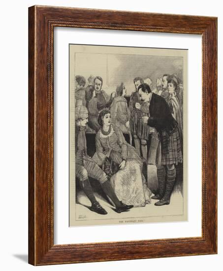 The Waverley Ball-Sir James Dromgole Linton-Framed Giclee Print