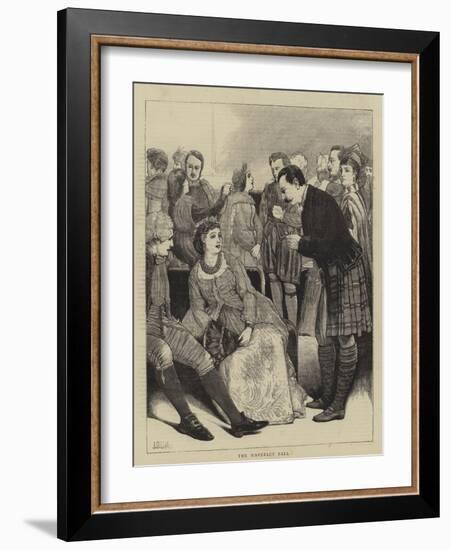 The Waverley Ball-Sir James Dromgole Linton-Framed Giclee Print