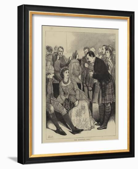 The Waverley Ball-Sir James Dromgole Linton-Framed Giclee Print