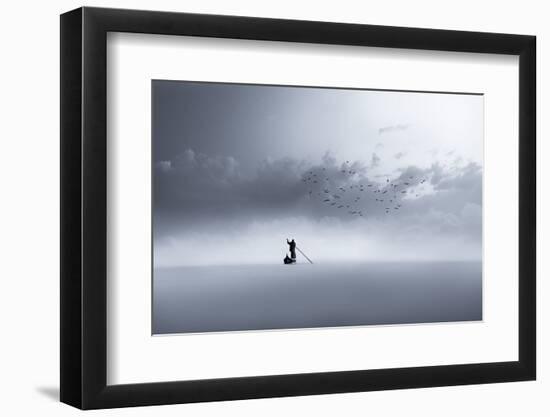The Way Back-Mohammed Sattar-Framed Photographic Print