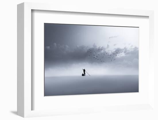 The Way Back-Mohammed Sattar-Framed Photographic Print