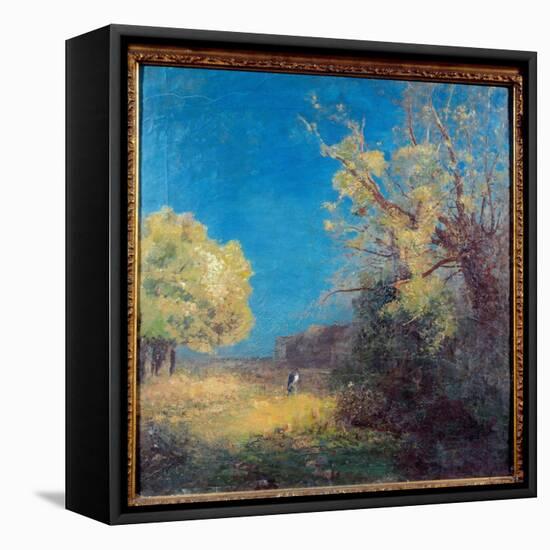 The Way Has Peyrelebade. Painting by Odilon Redon (1840-1916), 19Th Century. Paper on Cardboard. Di-Odilon Redon-Framed Premier Image Canvas