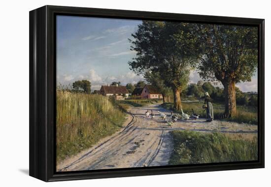 The Way Home, 1921-Peder Mork Monsted-Framed Premier Image Canvas