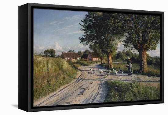 The Way Home, 1921-Peder Mork Monsted-Framed Premier Image Canvas