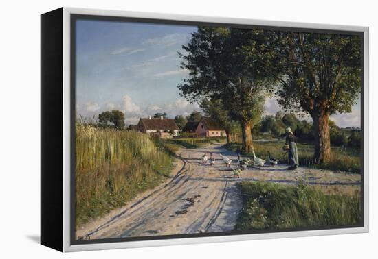 The Way Home, 1921-Peder Mork Monsted-Framed Premier Image Canvas