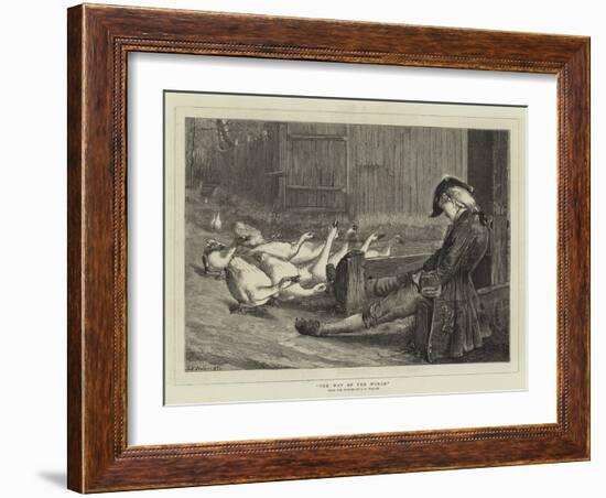 The Way of the World-Samuel Edmund Waller-Framed Giclee Print