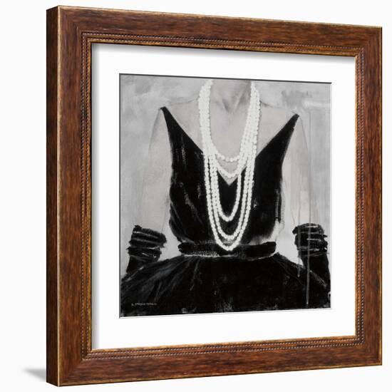 The Way She Looks Tonight-Andrea Stajan-ferkul-Framed Art Print