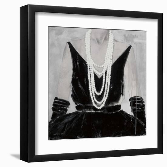 The Way She Looks Tonight-Andrea Stajan-ferkul-Framed Art Print