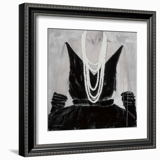 The Way She Looks Tonight-Andrea Stajan-ferkul-Framed Art Print