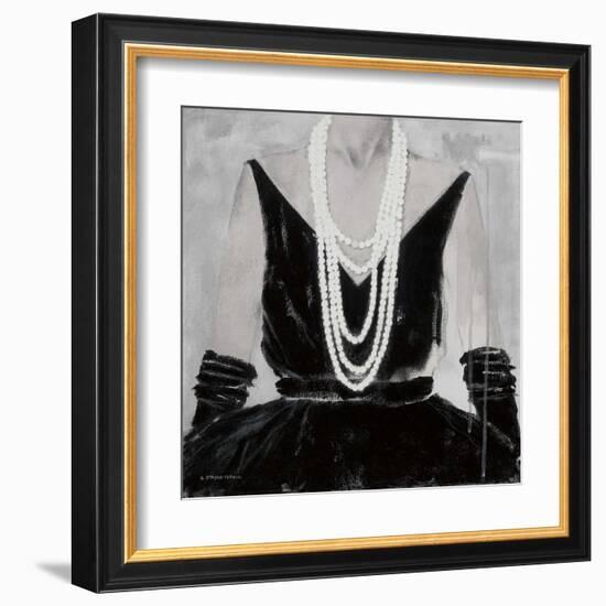 The Way She Looks Tonight-Andrea Stajan-ferkul-Framed Art Print