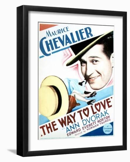 The Way to Love - Movie Poster Reproduction-null-Framed Photo