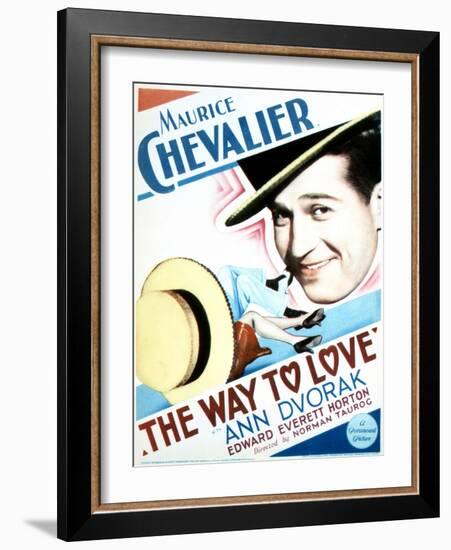 The Way to Love - Movie Poster Reproduction-null-Framed Photo