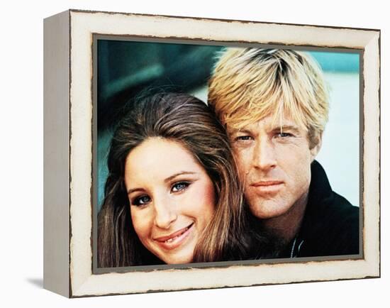 The Way We Were, Barbra Streisand, Robert Redford, 1973-null-Framed Stretched Canvas