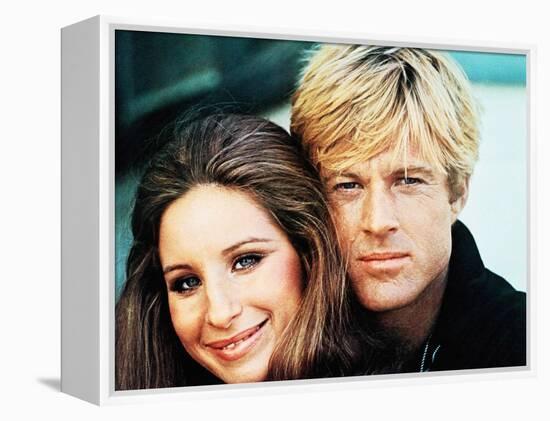 The Way We Were, Barbra Streisand, Robert Redford, 1973-null-Framed Stretched Canvas