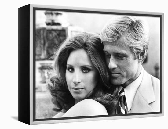 The Way We Were, Barbra Streisand, Robert Redford, 1973-null-Framed Stretched Canvas