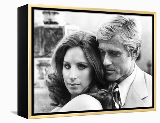 The Way We Were, Barbra Streisand, Robert Redford, 1973-null-Framed Stretched Canvas