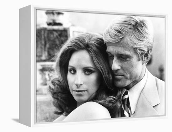 The Way We Were, Barbra Streisand, Robert Redford, 1973-null-Framed Stretched Canvas