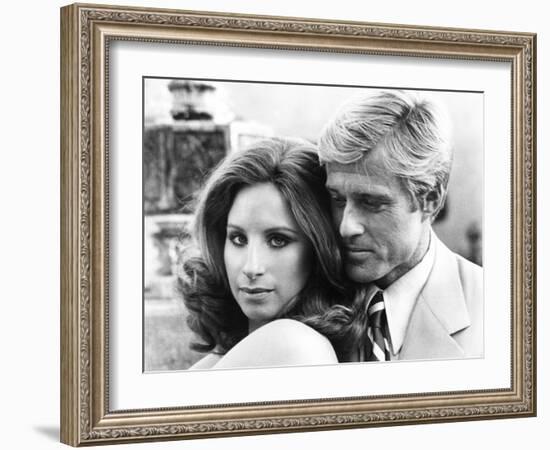 The Way We Were, Barbra Streisand, Robert Redford, 1973-null-Framed Photo