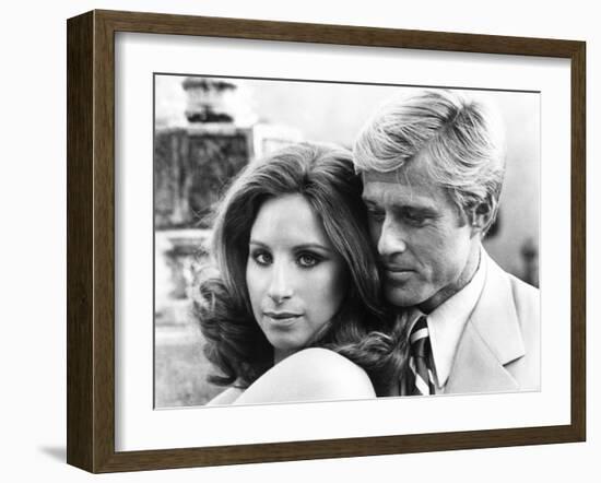 The Way We Were, Barbra Streisand, Robert Redford, 1973-null-Framed Premium Photographic Print