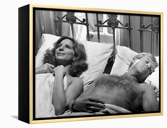 The Way We Were, Barbra Streisand, Robert Redford, 1973-null-Framed Stretched Canvas