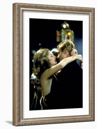 The Way We Were, Barbra Streisand, Robert Redford, 1973-null-Framed Premium Photographic Print