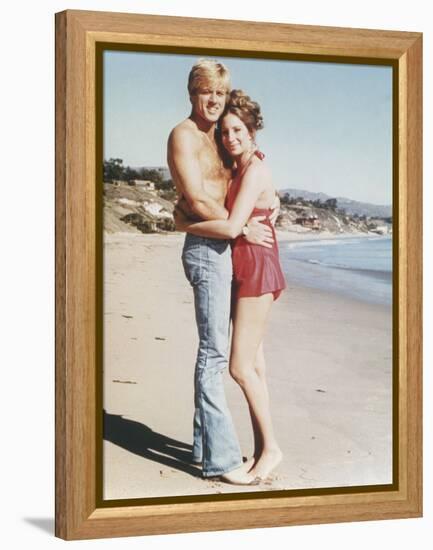 The Way We Were, Robert Redford, Barbra Streisand, 1973-null-Framed Stretched Canvas