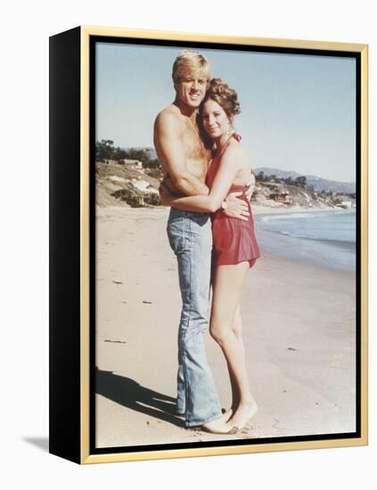 The Way We Were, Robert Redford, Barbra Streisand, 1973-null-Framed Stretched Canvas