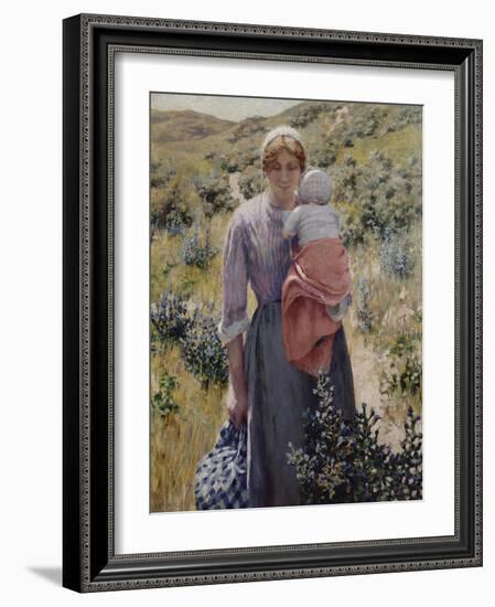 The Wayfarers-George Hitchcock-Framed Giclee Print