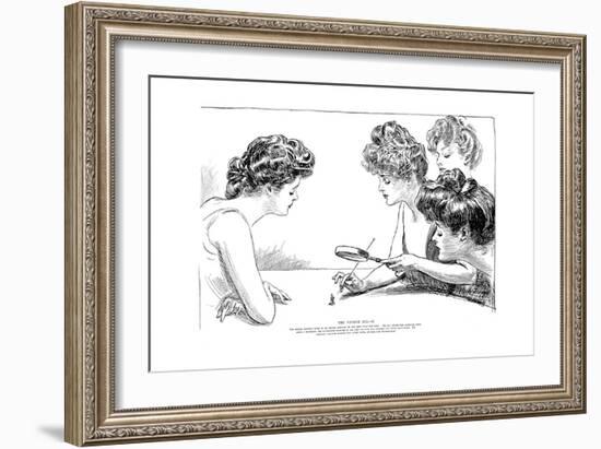 The Weaker Sex II-Charles Dana Gibson-Framed Premium Giclee Print