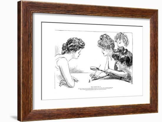 The Weaker Sex II-Charles Dana Gibson-Framed Premium Giclee Print