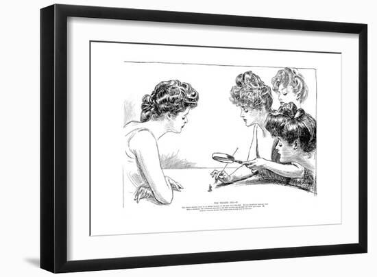 The Weaker Sex II-Charles Dana Gibson-Framed Premium Giclee Print