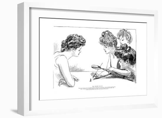 The Weaker Sex II-Charles Dana Gibson-Framed Premium Giclee Print