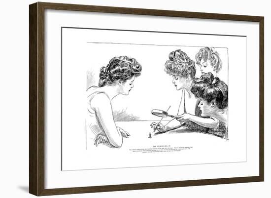 The Weaker Sex II-Charles Dana Gibson-Framed Giclee Print