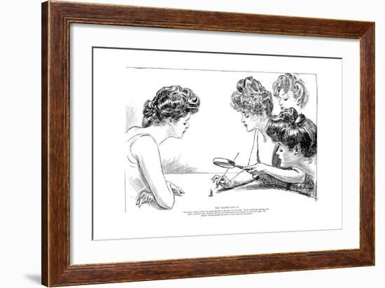 The Weaker Sex II-Charles Dana Gibson-Framed Giclee Print