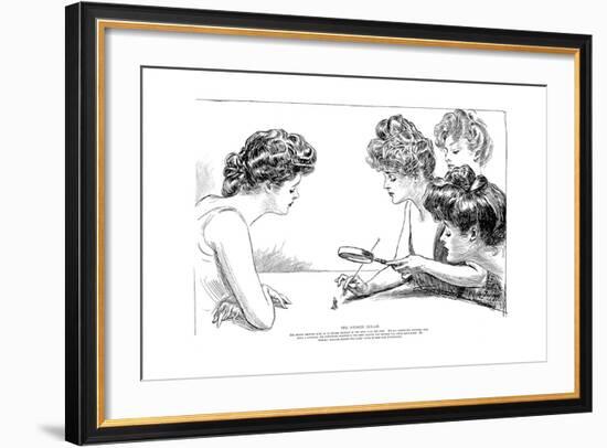 The Weaker Sex II-Charles Dana Gibson-Framed Giclee Print