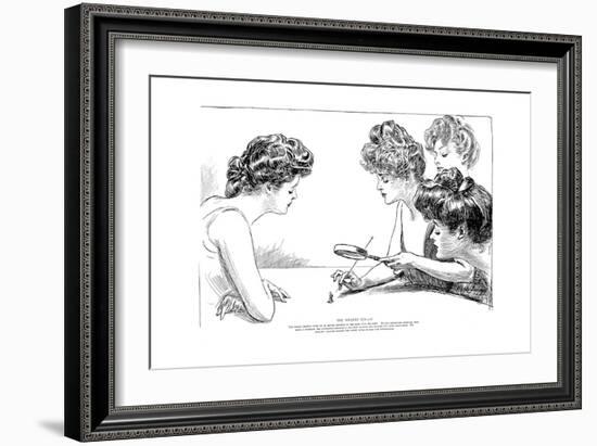 The Weaker Sex II-Charles Dana Gibson-Framed Giclee Print