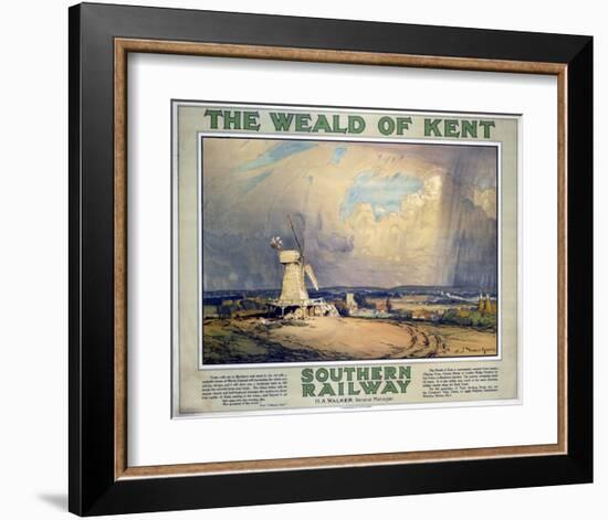 The Weald of Kent-null-Framed Art Print