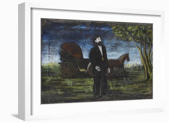 The Wealthy Merchant-Niko Pirosmani-Framed Giclee Print