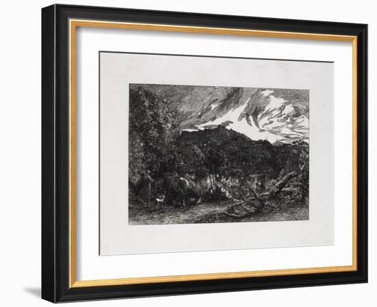 The Weary Ploughman, 1858-Samuel Palmer-Framed Giclee Print