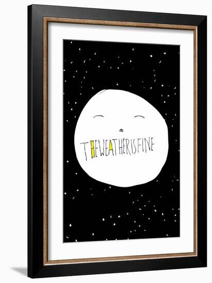The Weather is Fine by Annimo-null-Framed Art Print