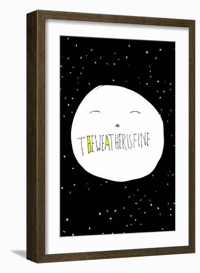 The Weather is Fine by Annimo-null-Framed Premium Giclee Print