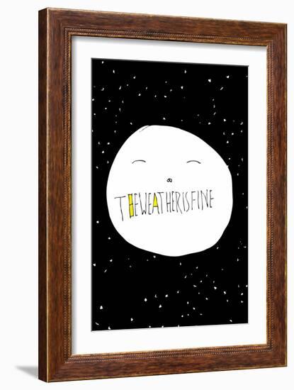 The Weather is Fine by Annimo-null-Framed Premium Giclee Print