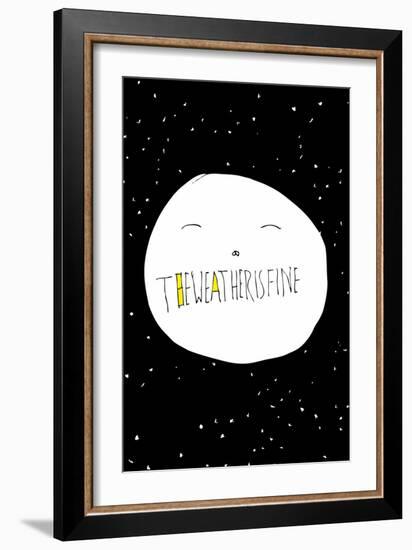 The Weather is Fine by Annimo-null-Framed Premium Giclee Print