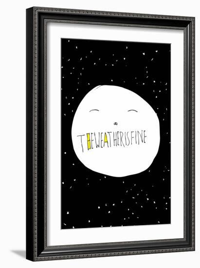 The Weather is Fine by Annimo-null-Framed Premium Giclee Print