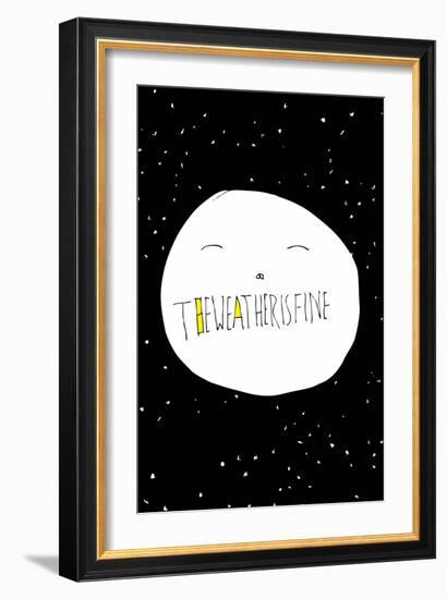 The Weather is Fine by Annimo-null-Framed Premium Giclee Print