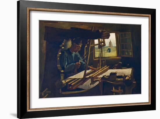 The Weaver, 1884-Vincent van Gogh-Framed Giclee Print